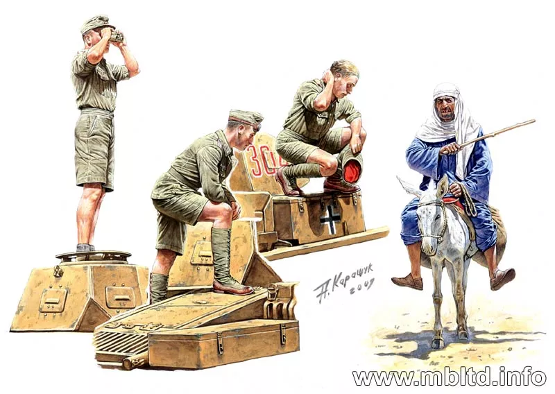 MasterBox - Deutsches Afrika Korps, WWII 